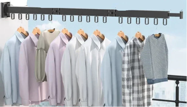 Wall-Mounted Clothes Drying Rack