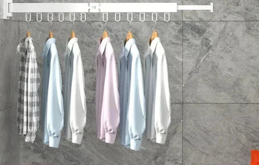 Wall-Mounted Clothes Drying Rack