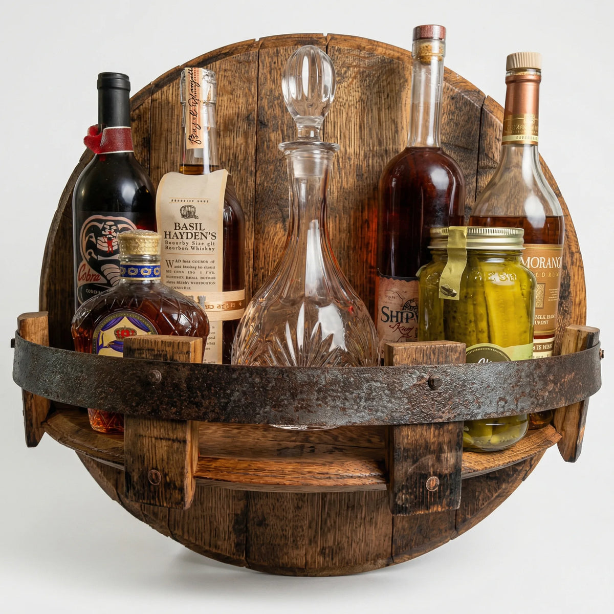 Wall-Mounted Drinks Shelf