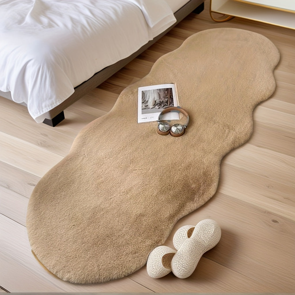 Washable Non-Slip Plush Carpet Floor Mat