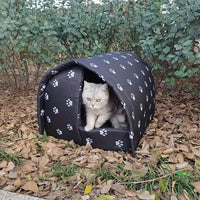 Maison extérieure imperméable et chaude pour chat