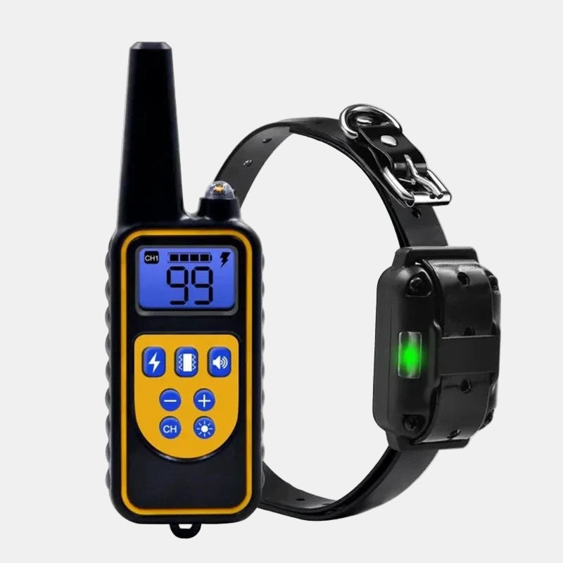 Waterproof Electronic Dog Training Collar with Remote Control