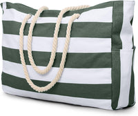 Grand sac fourre-tout étanche avec rangement zippé pour travail et loisirs