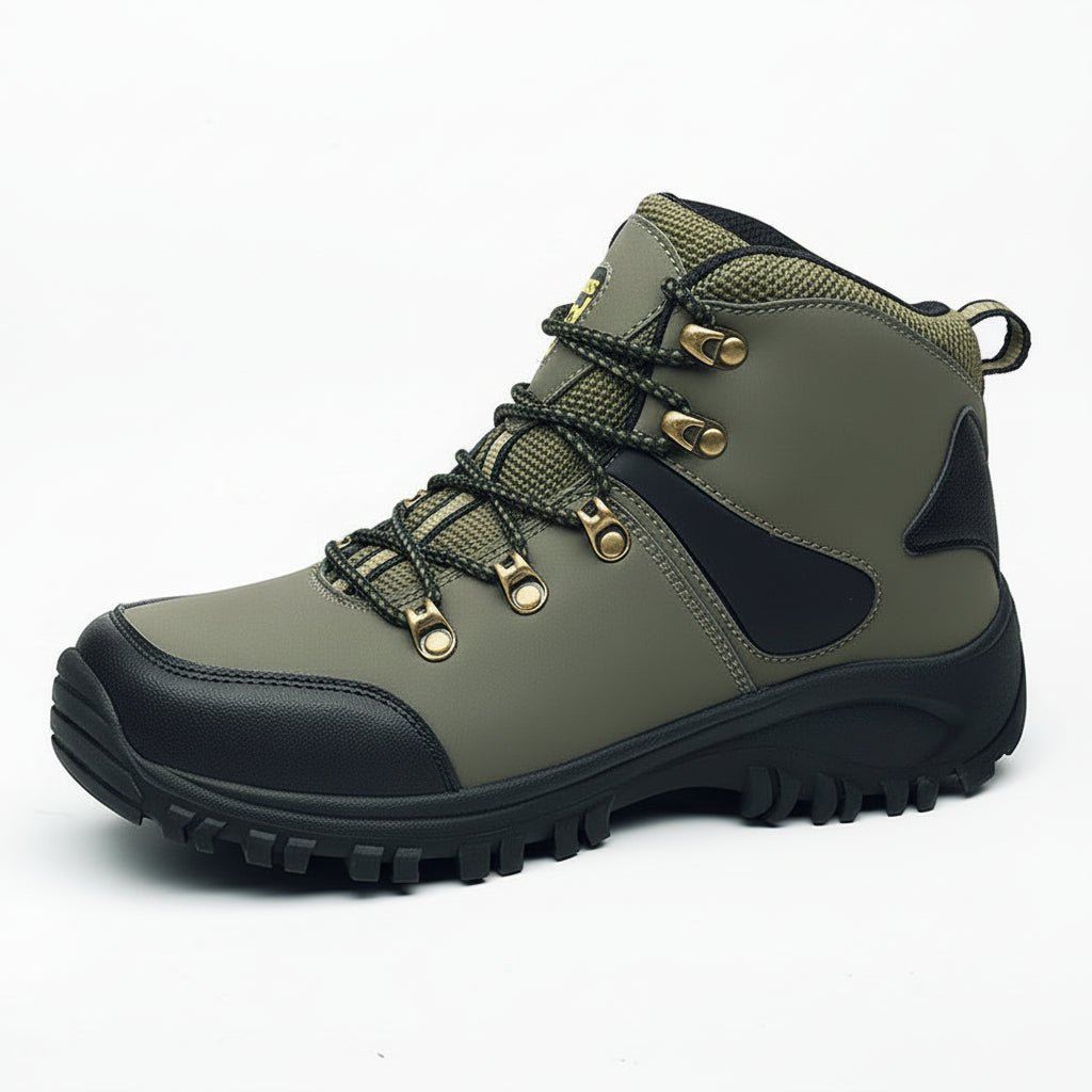 Chaussures de randonnée mi-hautes imperméables avec embout renforcé en acier