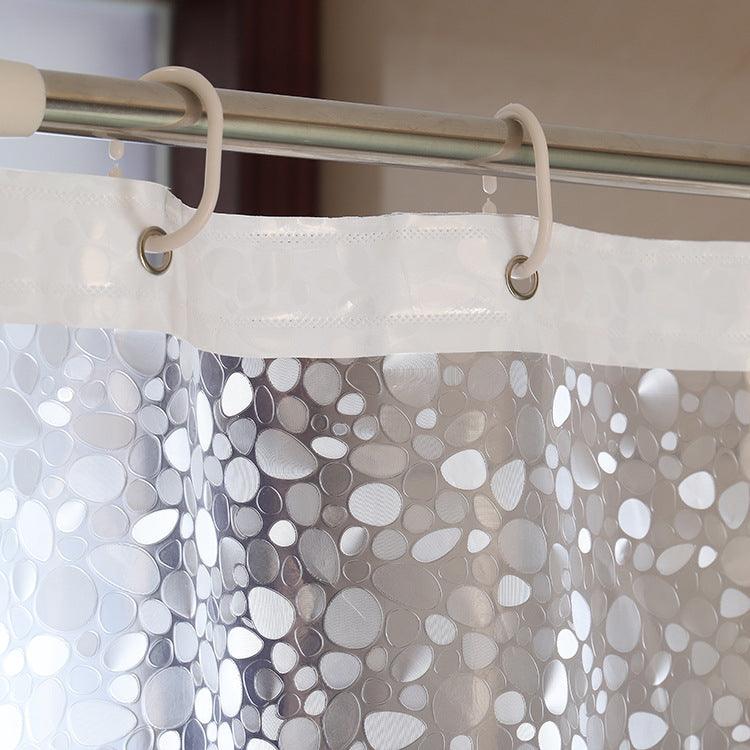 Rideau de douche imperméable et résistant à la moisissure