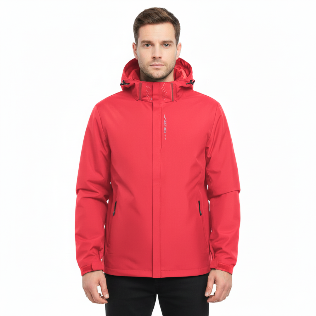 Veste imperméable à coque
