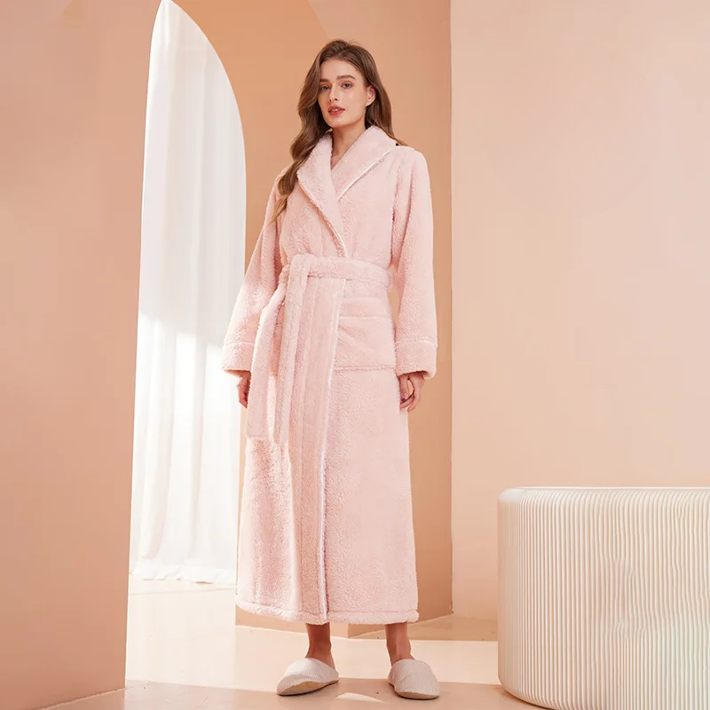 Peignoir d’hiver en flanelle