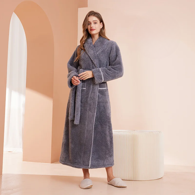 Peignoir d’hiver en flanelle