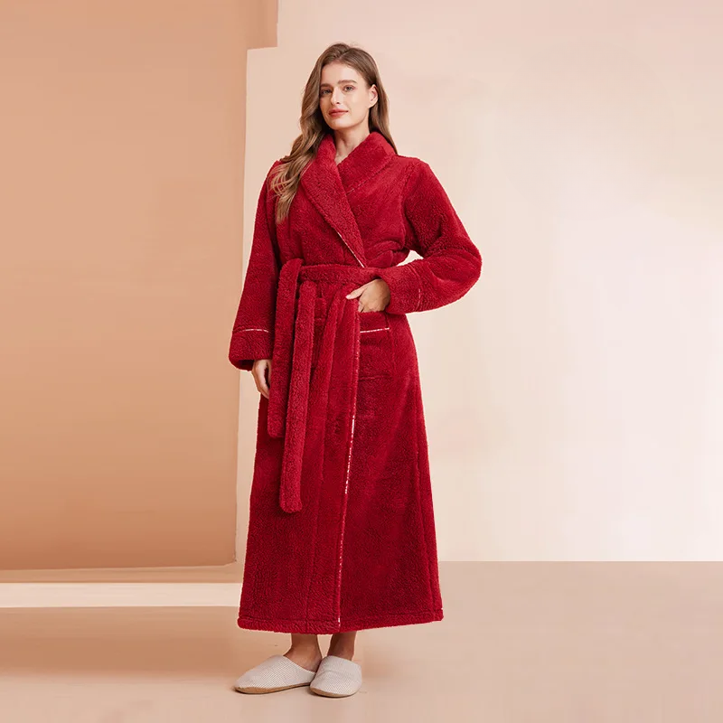 Peignoir d’hiver en flanelle