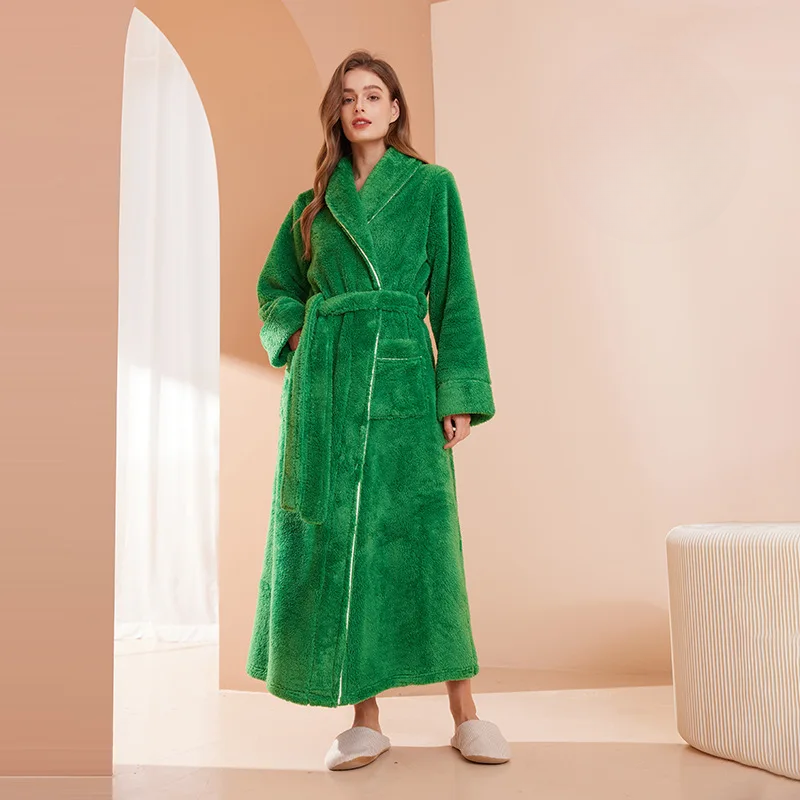 Peignoir d’hiver en flanelle