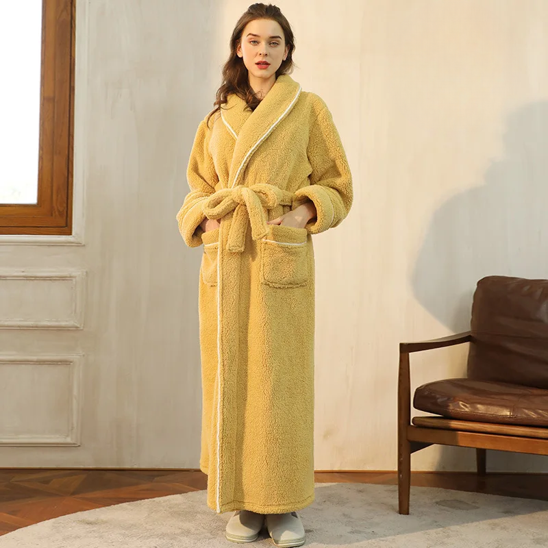 Peignoir d’hiver en flanelle