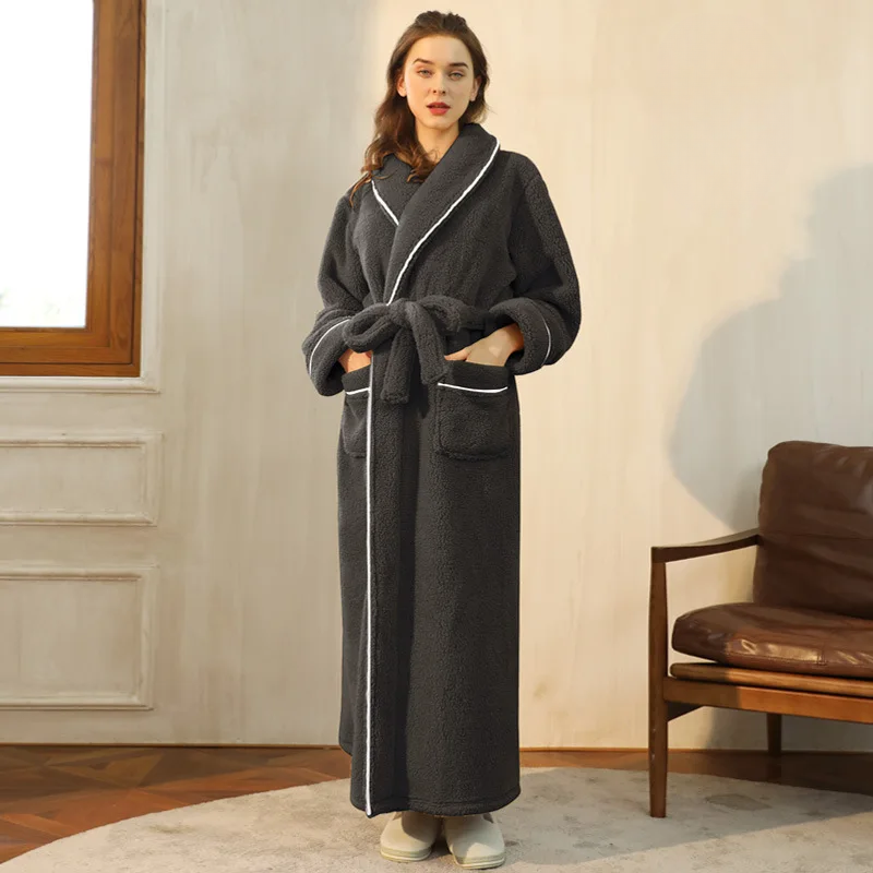 Peignoir d’hiver en flanelle