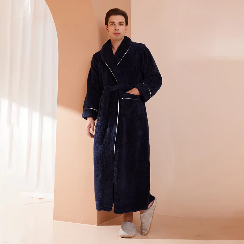 Peignoir d’hiver en flanelle