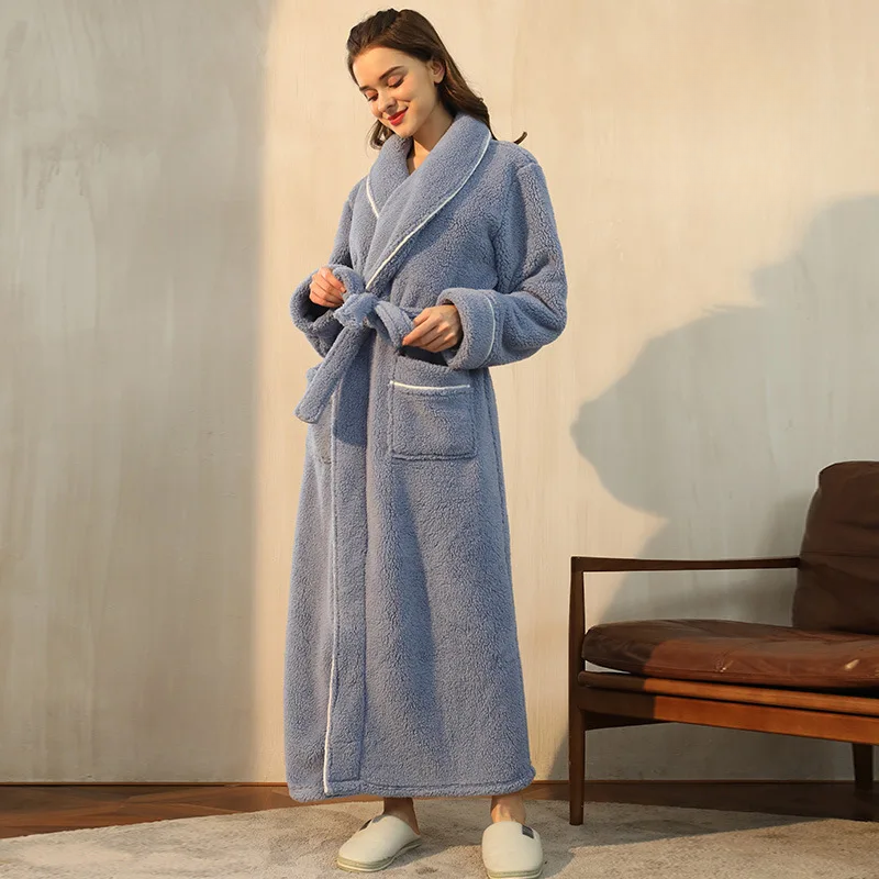 Peignoir d’hiver en flanelle