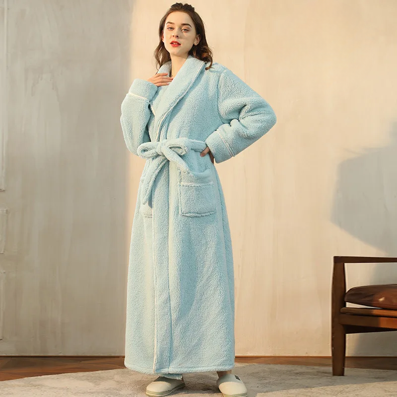 Peignoir d’hiver en flanelle