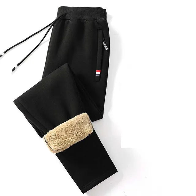 Winter Sweatpants | Straight Fleece Pants