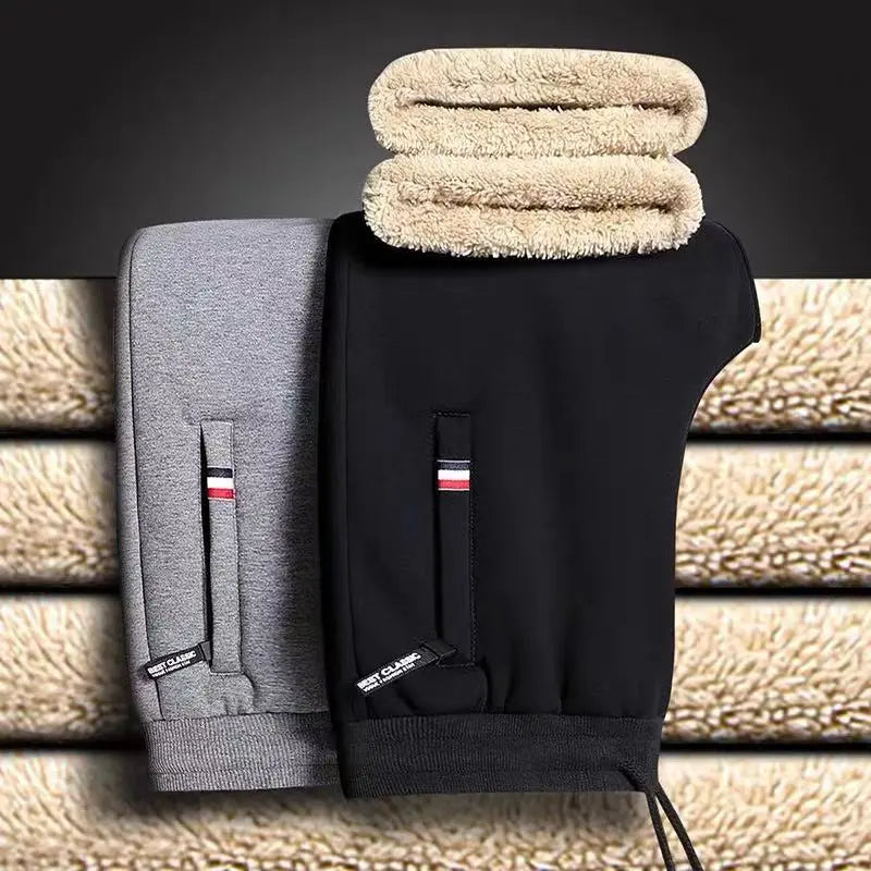 Winter Sweatpants | Straight Fleece Pants