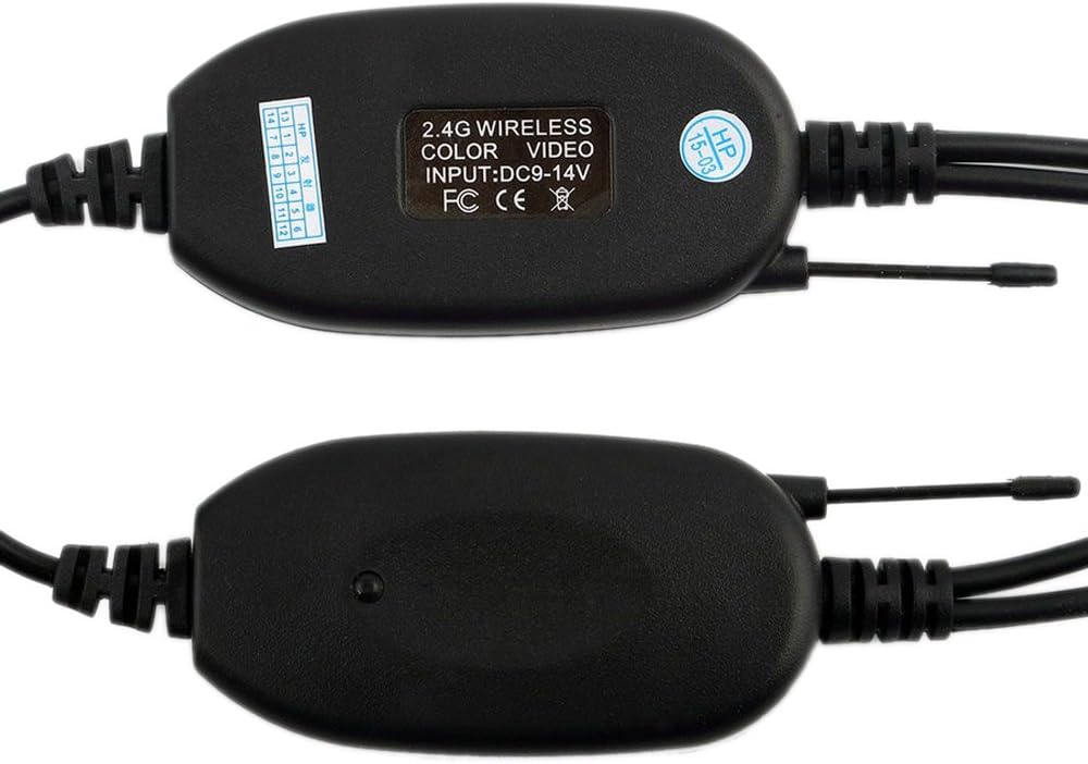 Wireless Backup Camera with 4.3-inch (10.9 cm) LCD Monitor