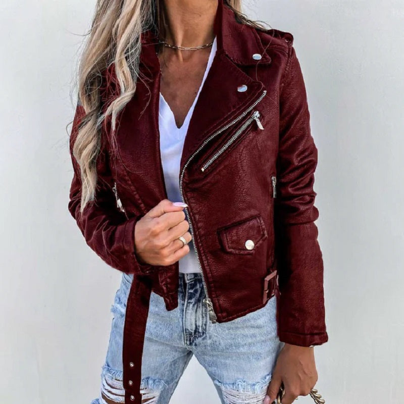 Veste de motard pour femme - Veste décontractée à porter au quotidien et pour les occasions spéciales