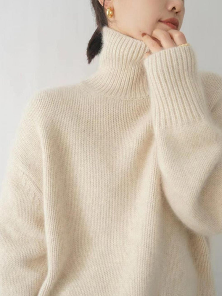 Women's Cashmere Turtleneck Sweater