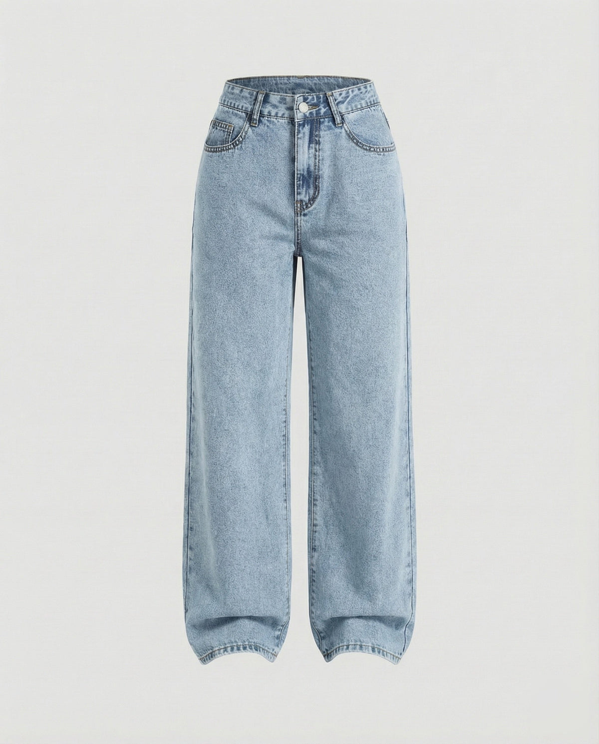 Women's Classic Wide-Leg Denim Jeans