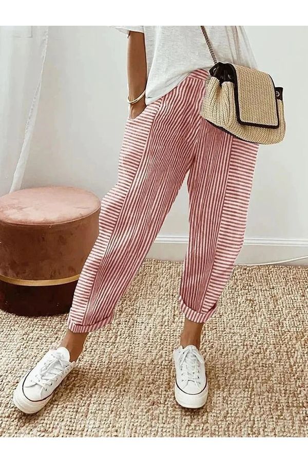 Pantalon confortable à coupe décontractée pour femme
