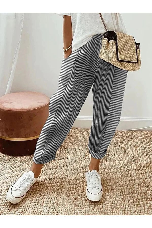 Pantalon confortable à coupe décontractée pour femme