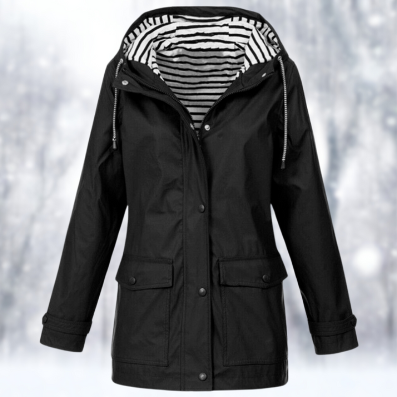 Women's Comfortable Waterproof Winter Hooded Jacket