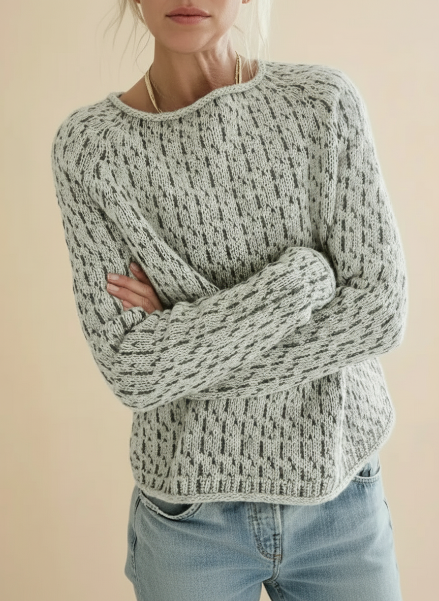 Women's Crewneck Raglan Sleeve Sweater
