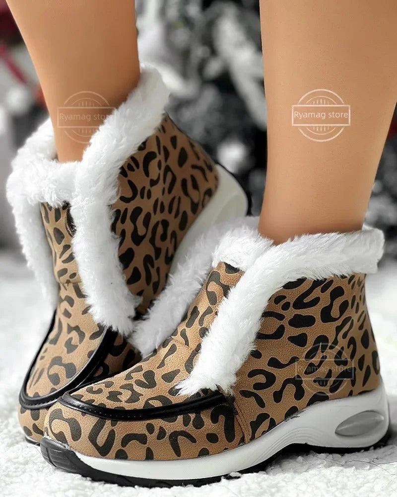 Women's Cushioned Platform Ankle Boots