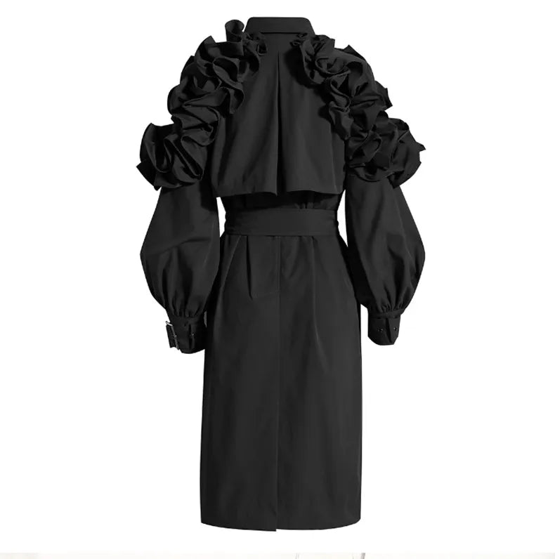 Women's Elegant Trench Coat - Timeless Style & Sophistication