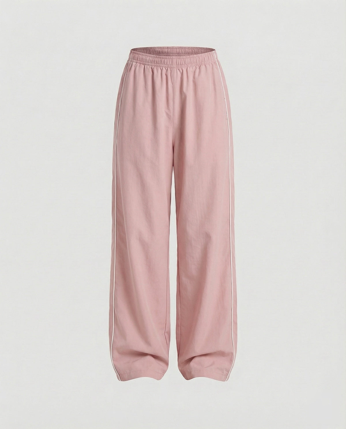 Women's Extra Wide-Leg Retro Casual Pants with Piping