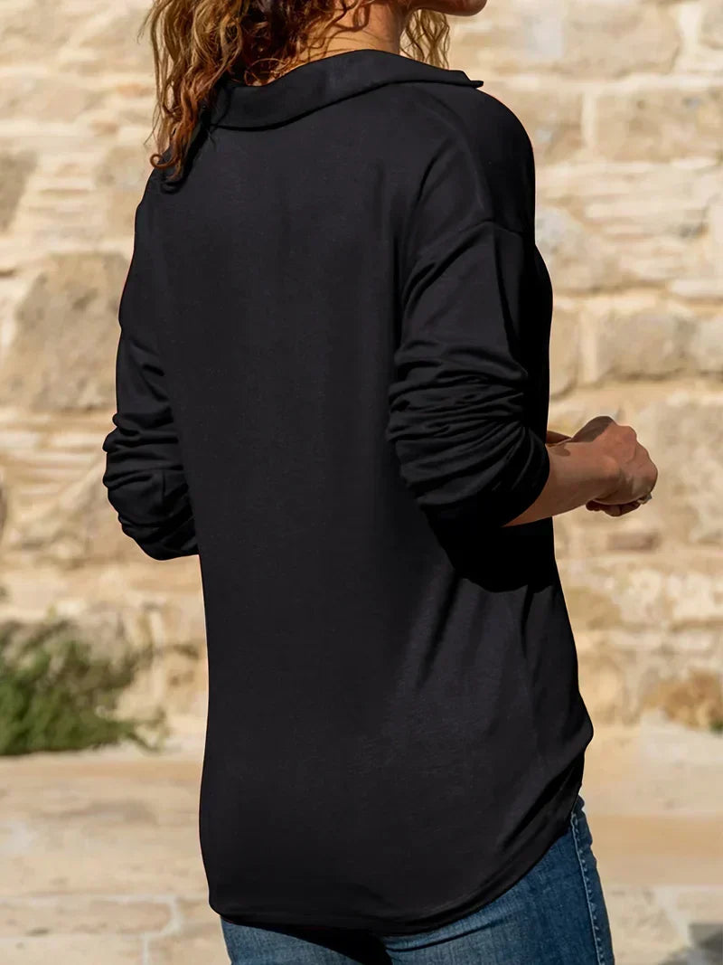 Women's Half-Zip Collar Sweater