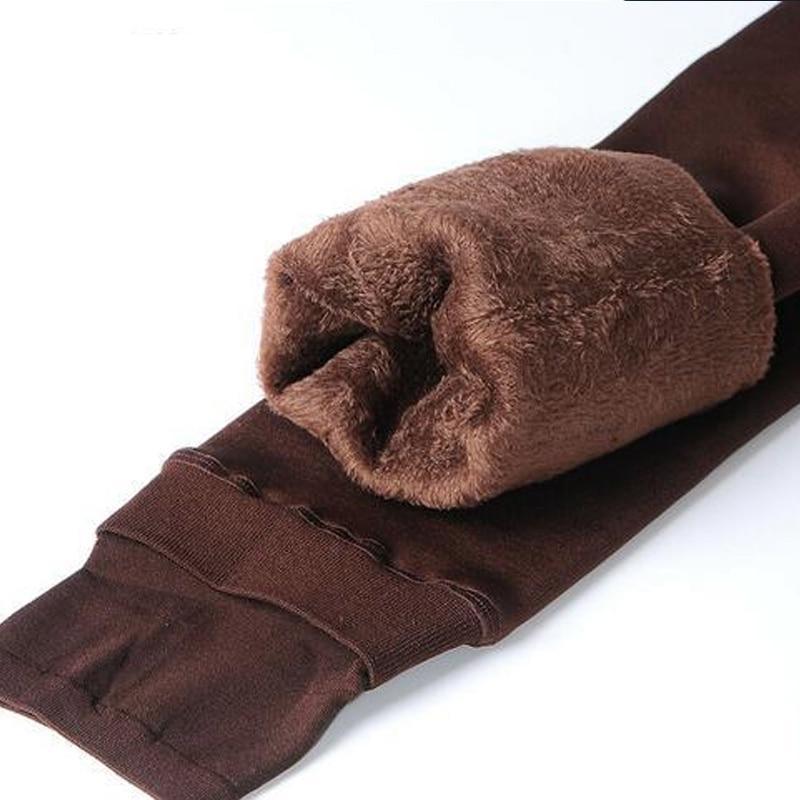 Legging thermique taille haute doublé polaire pour femme - chaud et extensible