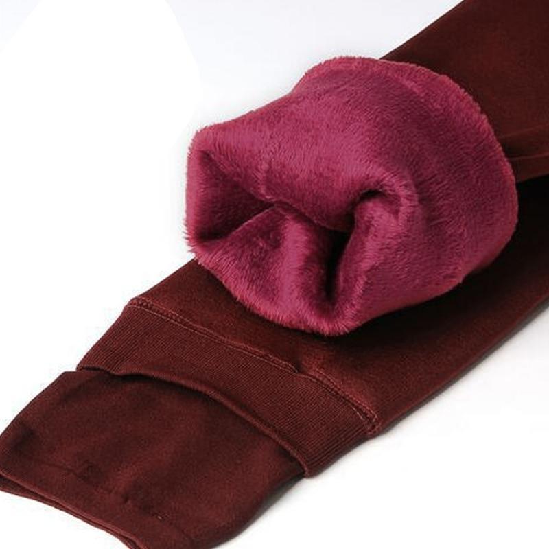 Legging thermique taille haute doublé polaire pour femme - chaud et extensible