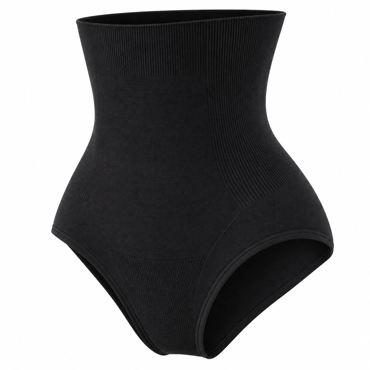 Women's High-Waisted Shapewear Panties | Nylon & Elastane | Seamless Moderate Compression Panties
