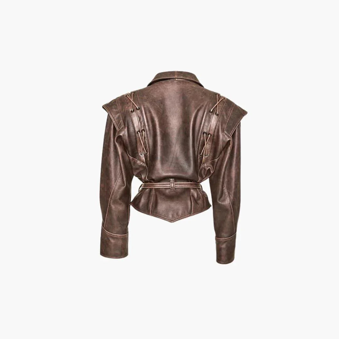 Veste pour femme avec patte de boutonnage