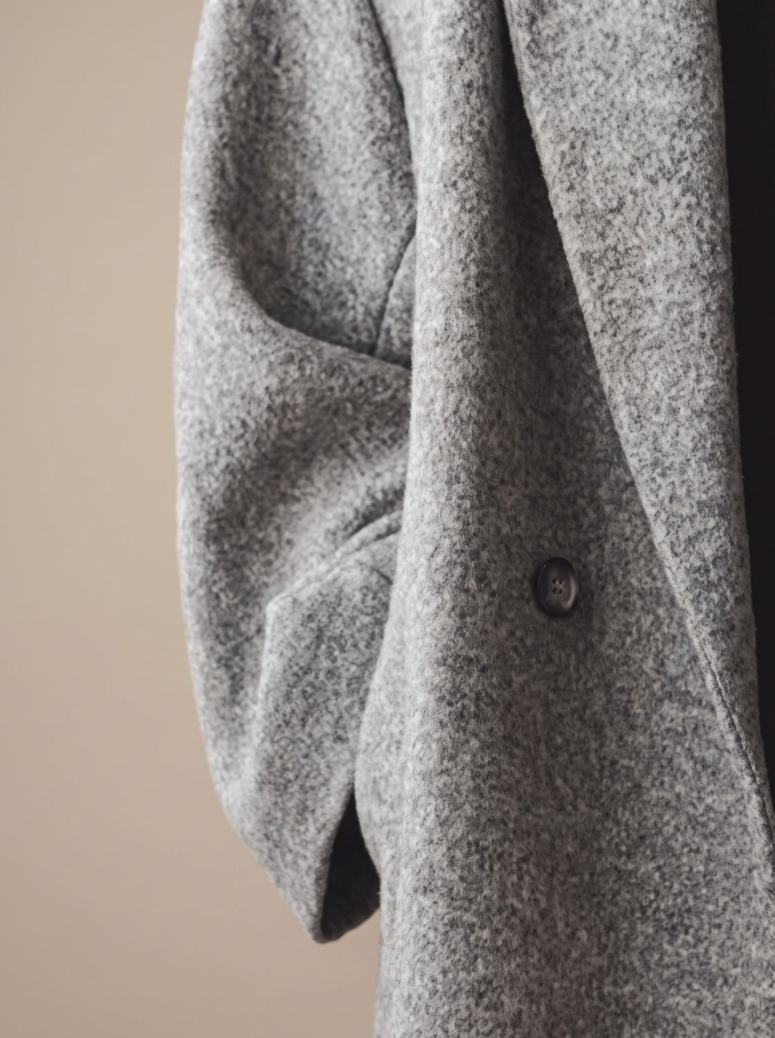 Women's Long Tailored Double-Breasted Winter Coat