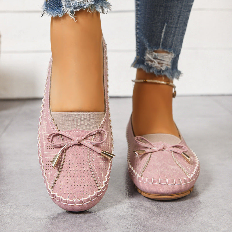 Mocassins orthopédiques pour femme, coupe large et confort rembourré, à enfiler