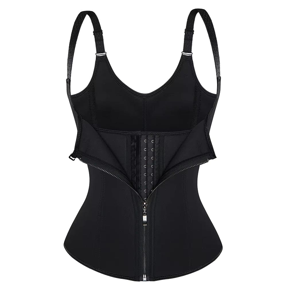 Haut corset gainant pour femme | Nylon extensible et élasthanne | Aspect sans coutures avec compression légère à modérée
