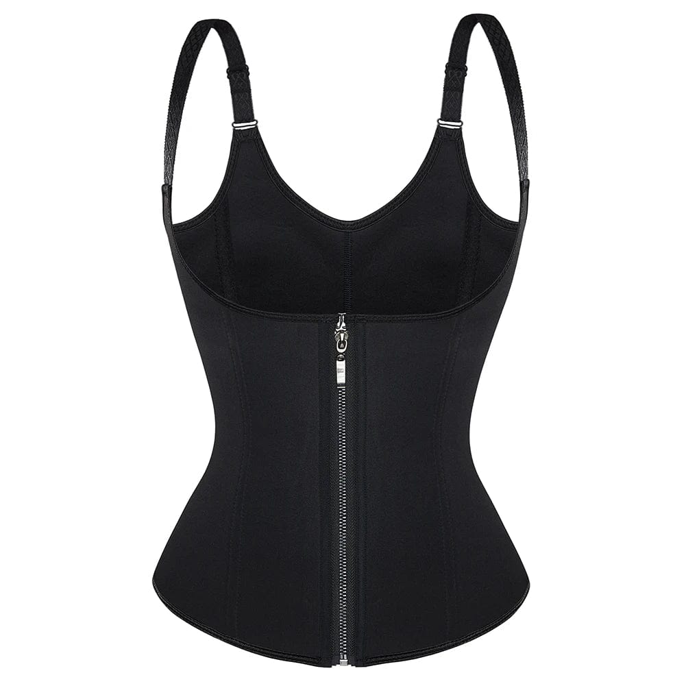 Haut corset gainant pour femme | Nylon extensible et élasthanne | Aspect sans coutures avec compression légère à modérée