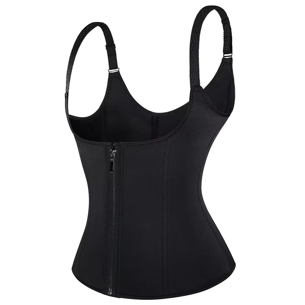 Haut corset gainant pour femme | Nylon extensible et élasthanne | Aspect sans coutures avec compression légère à modérée