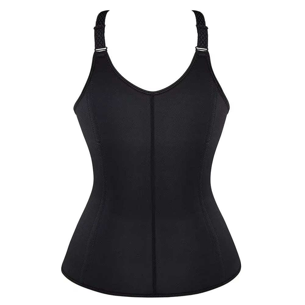 Haut corset gainant pour femme | Nylon extensible et élasthanne | Aspect sans coutures avec compression légère à modérée