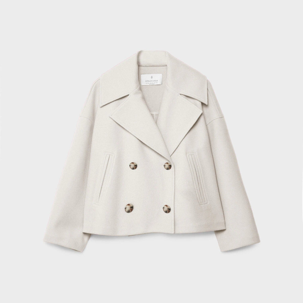 Women's Short Double-Breasted Coat