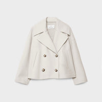 Women's Short Double-Breasted Coat