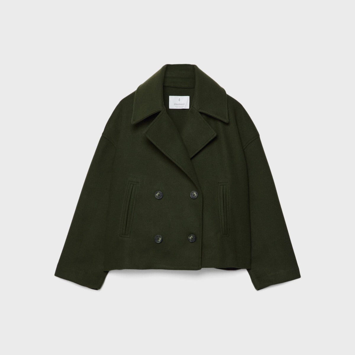 Women's Short Double-Breasted Coat