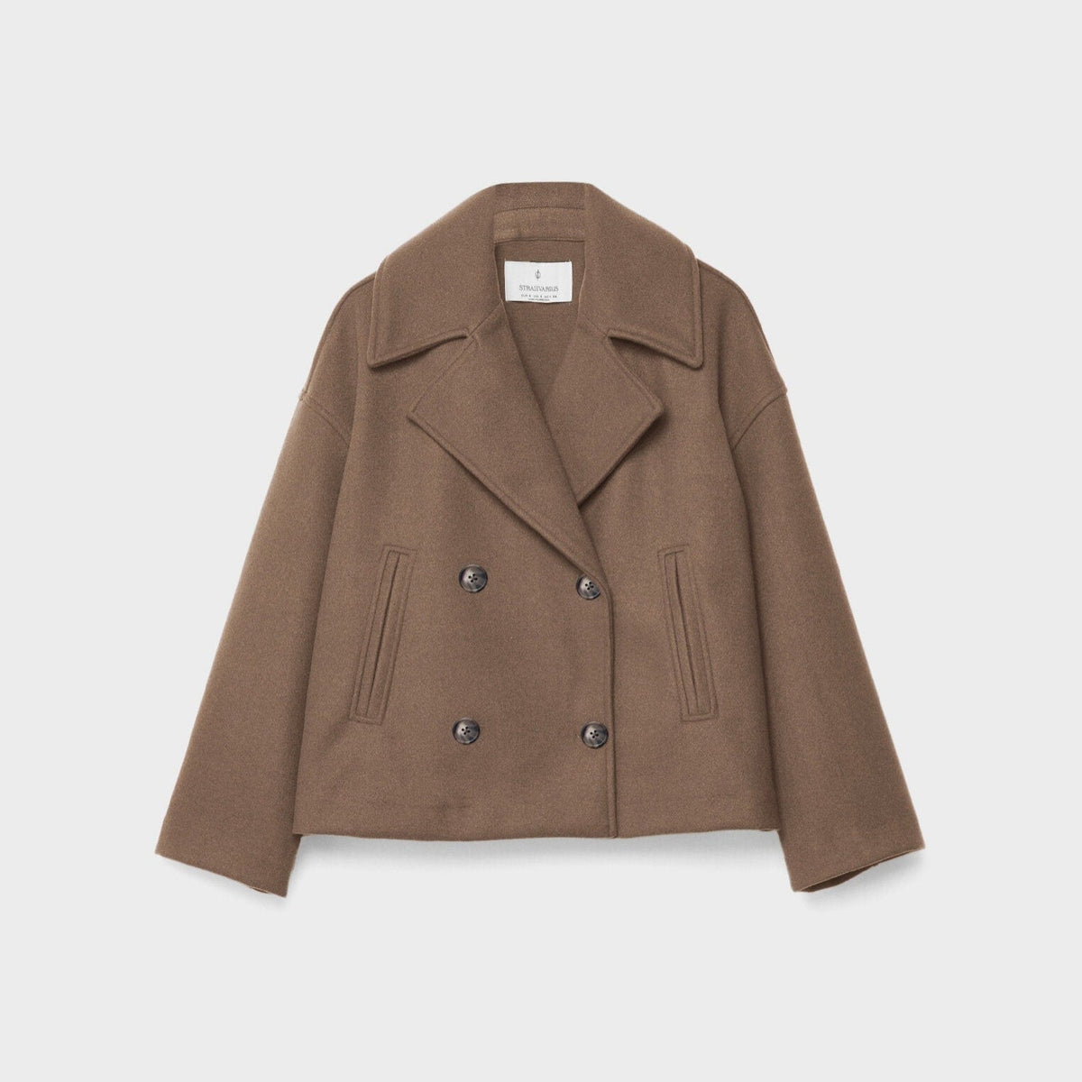 Women's Short Double-Breasted Coat