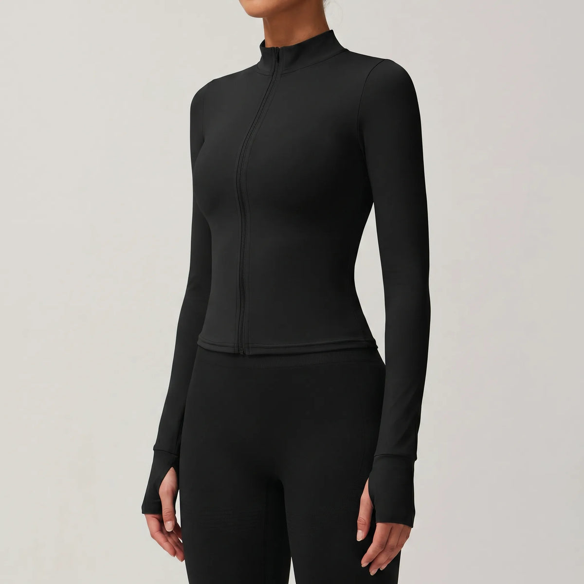 Veste de sport active ajustée pour femme