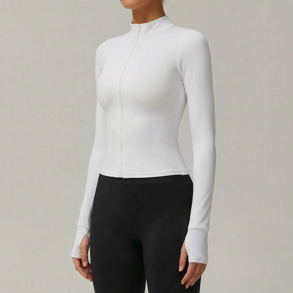 Veste de sport active ajustée pour femme