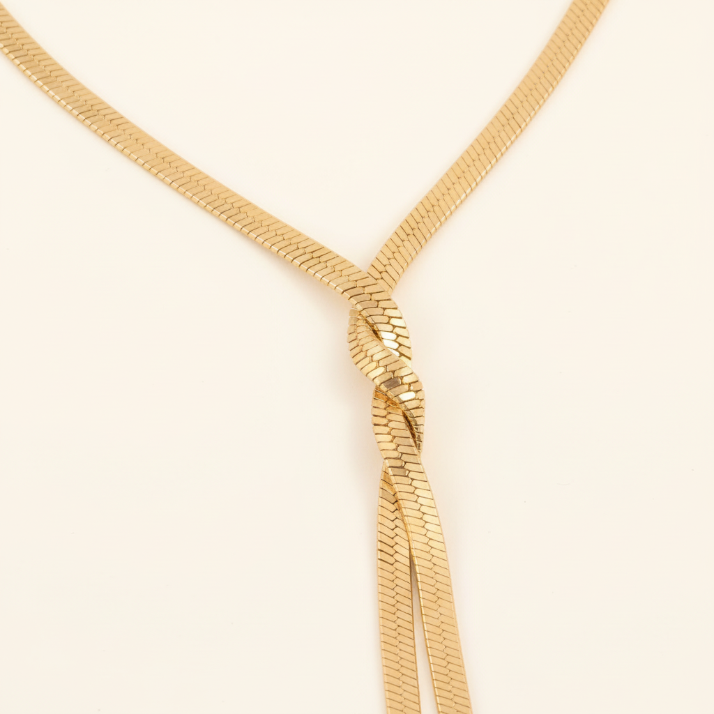 Collier chaîne serpent pour femme